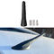 2.5 इंच रबर कार एंटीना एफएम 87.5-108MHZ AM 520-1620MHZ यूनिवर्सल वाहन छत माउंट लघु एंटीना जलरोधक