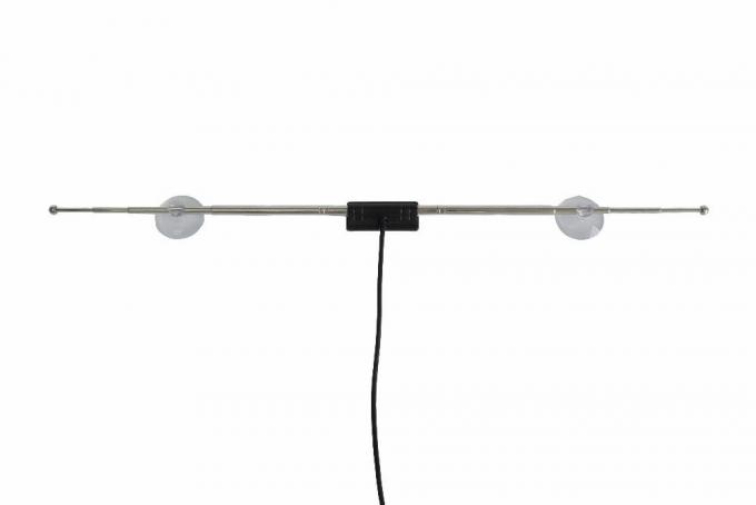 चूसने वाली डिस्क के साथ टेलीस्कोपिक 5 - 28dBi कार टीवी वाईफाई एंटीना 1