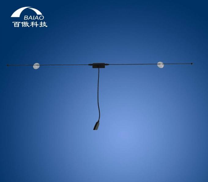 चूसने वाली डिस्क के साथ टेलीस्कोपिक 5 - 28dBi कार टीवी वाईफाई एंटीना 5