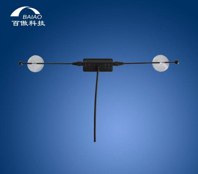 चूसने वाली डिस्क के साथ टेलीस्कोपिक 5 - 28dBi कार टीवी वाईफाई एंटीना 6