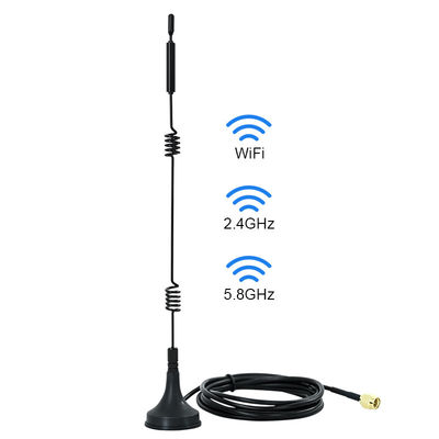 वाईफाई 2.4GHz 5GHz 5.8GHz वायरलेस वीडियो सुरक्षा कैमरा निगरानी रिकॉर्डर के लिए चुंबकीय आधार एंटेना