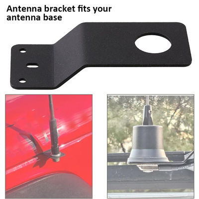 भारी शुल्क स्टेनलेस स्टील सीबी रेडियो एंटीना माउंट धारक ब्रैकेट कार टेलगेट सहायक उपकरण
