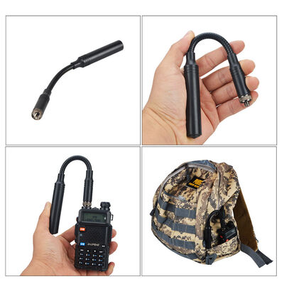 सामरिक बूमरैंग एंटीना, डुअल बैंड 144/430MHz पोर्टेबल हैम रेडियो एंटीना वैकल्पिक SMA इंटरफ़ेस के साथ